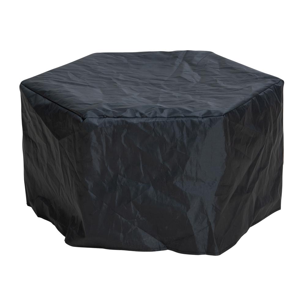 28 In. Hexagonal Outdoor Fire Pit. Picture 9