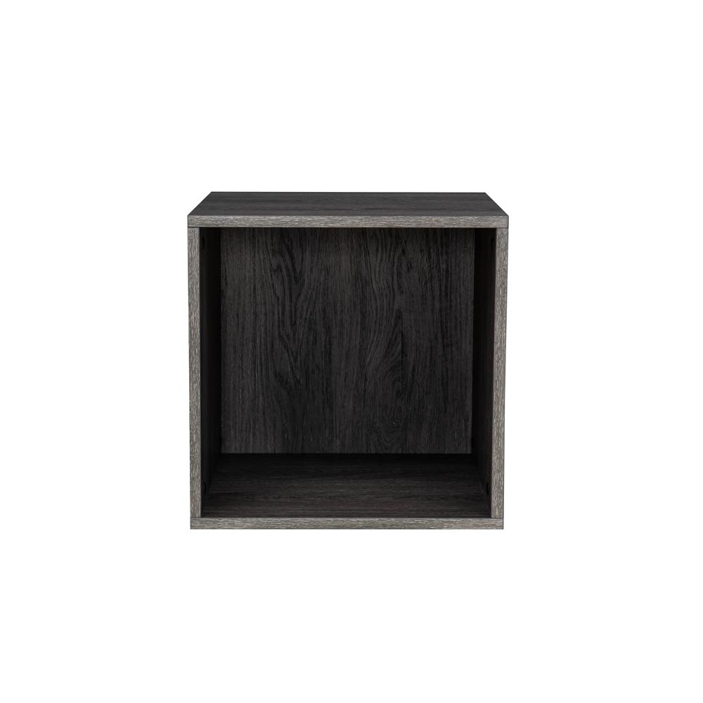 Quub Open Cabinet, Space Saving Stackable MDF Wood Cabinet for Living Room. Picture 2
