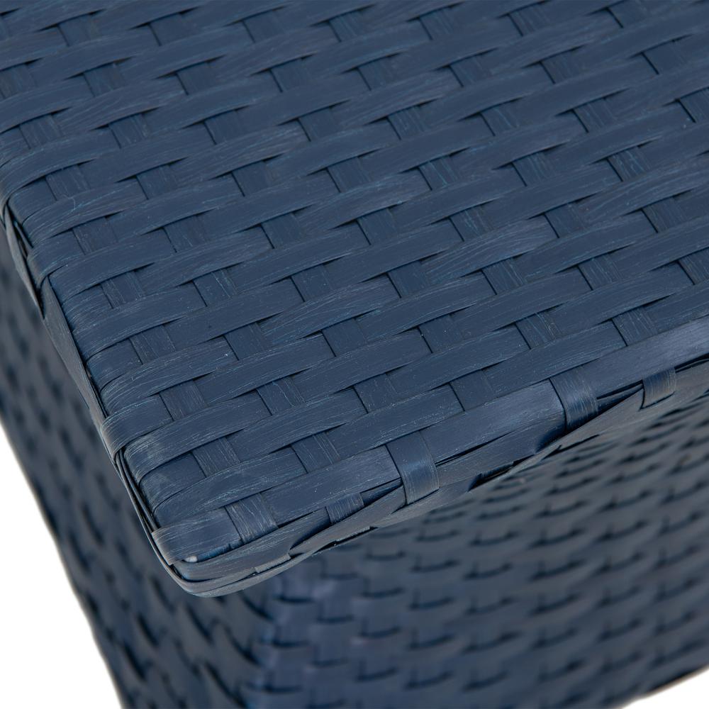 Pickford Umbrella Side Table (Navy). Picture 1