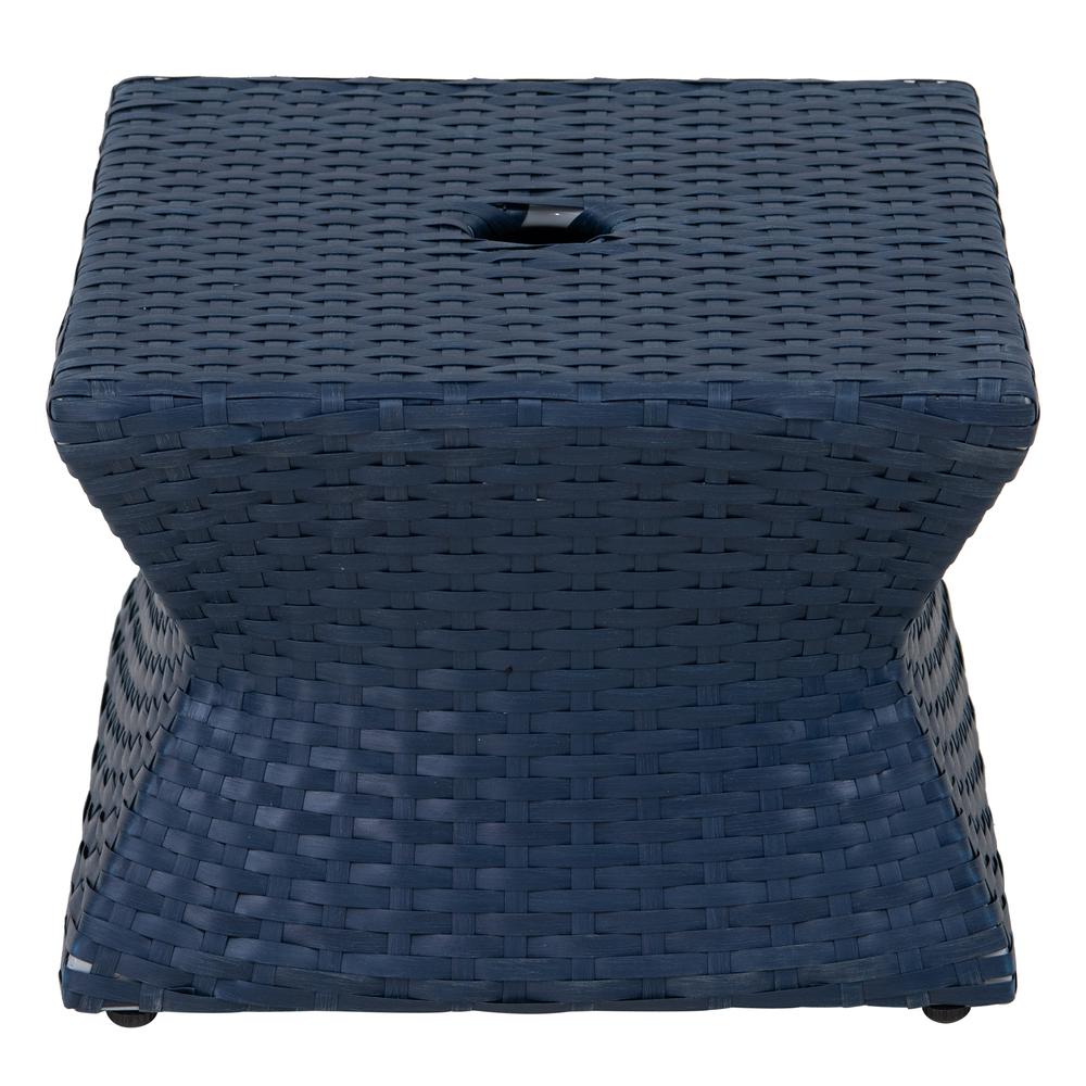 Pickford Umbrella Side Table (Navy). Picture 7