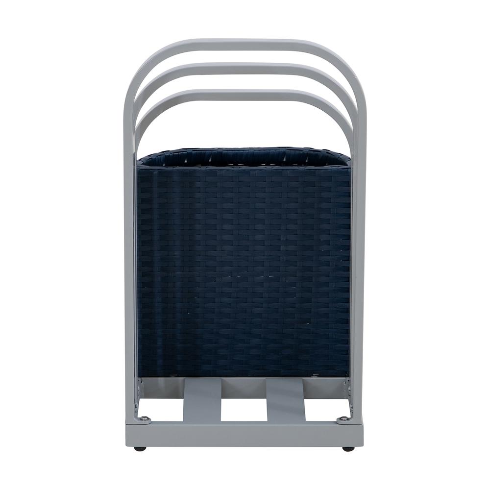 Pickford Towel Rack and Hamper (Navy). Picture 12