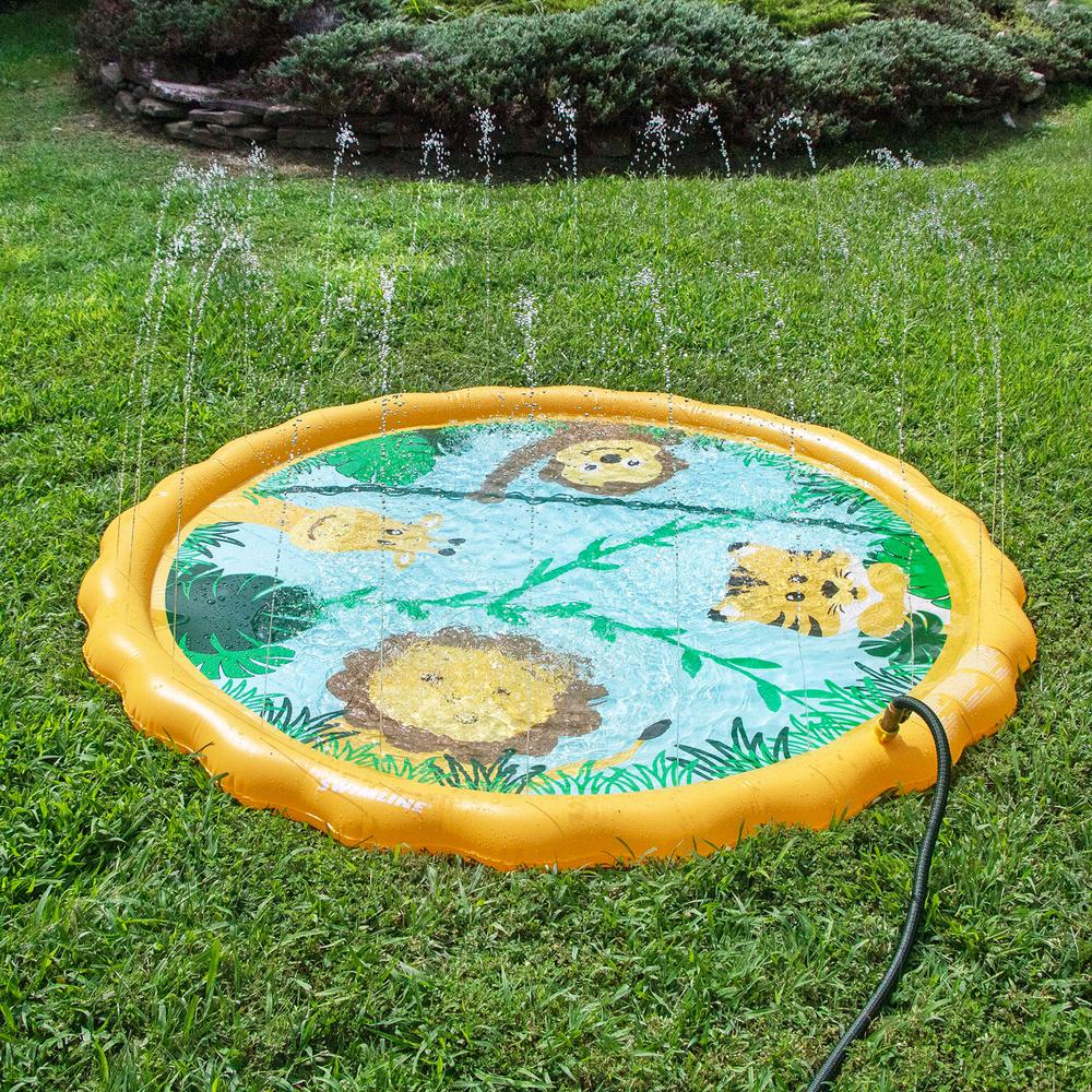 60" Inflatable Safari Children's Sprinkler Mat. Picture 3