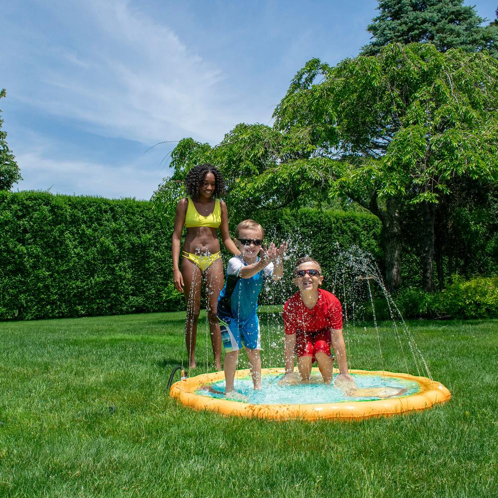 60" Inflatable Safari Children's Sprinkler Mat. Picture 2