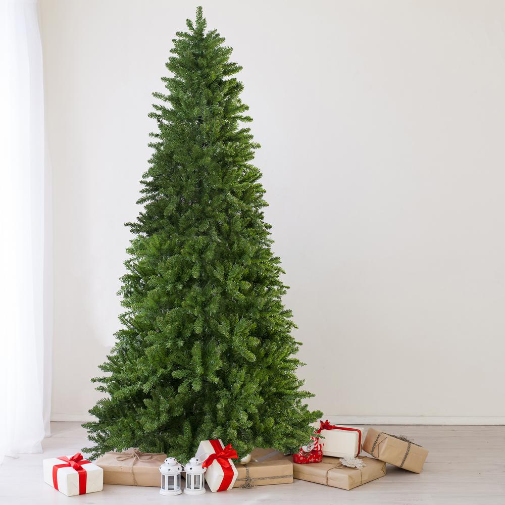 10' Slim Eastern Pine Artificial Christmas Tree - Unlit. Picture 2