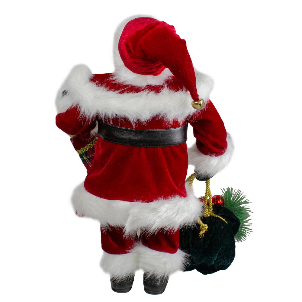 18" Standing Santa with Presents Christmas Figure. Picture 6