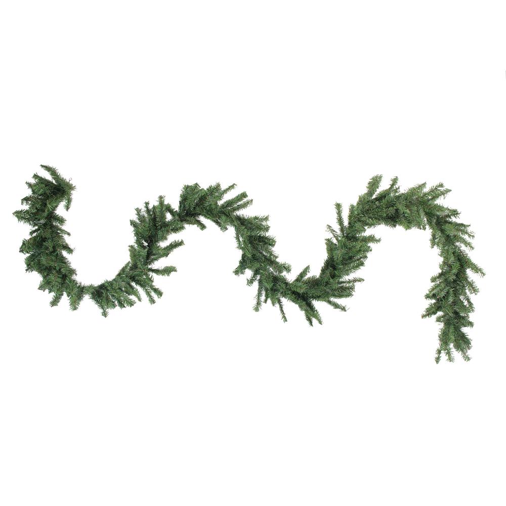 50' x 10" Commercial Length Canadian Pine Artificial Christmas Garland  Unlit. Picture 1