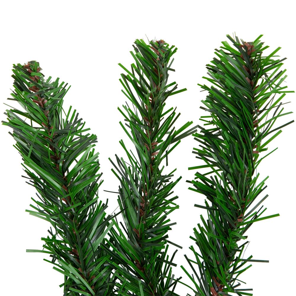 50' x 12" Balsam Pine Artificial Christmas Garland  Unlit. Picture 6