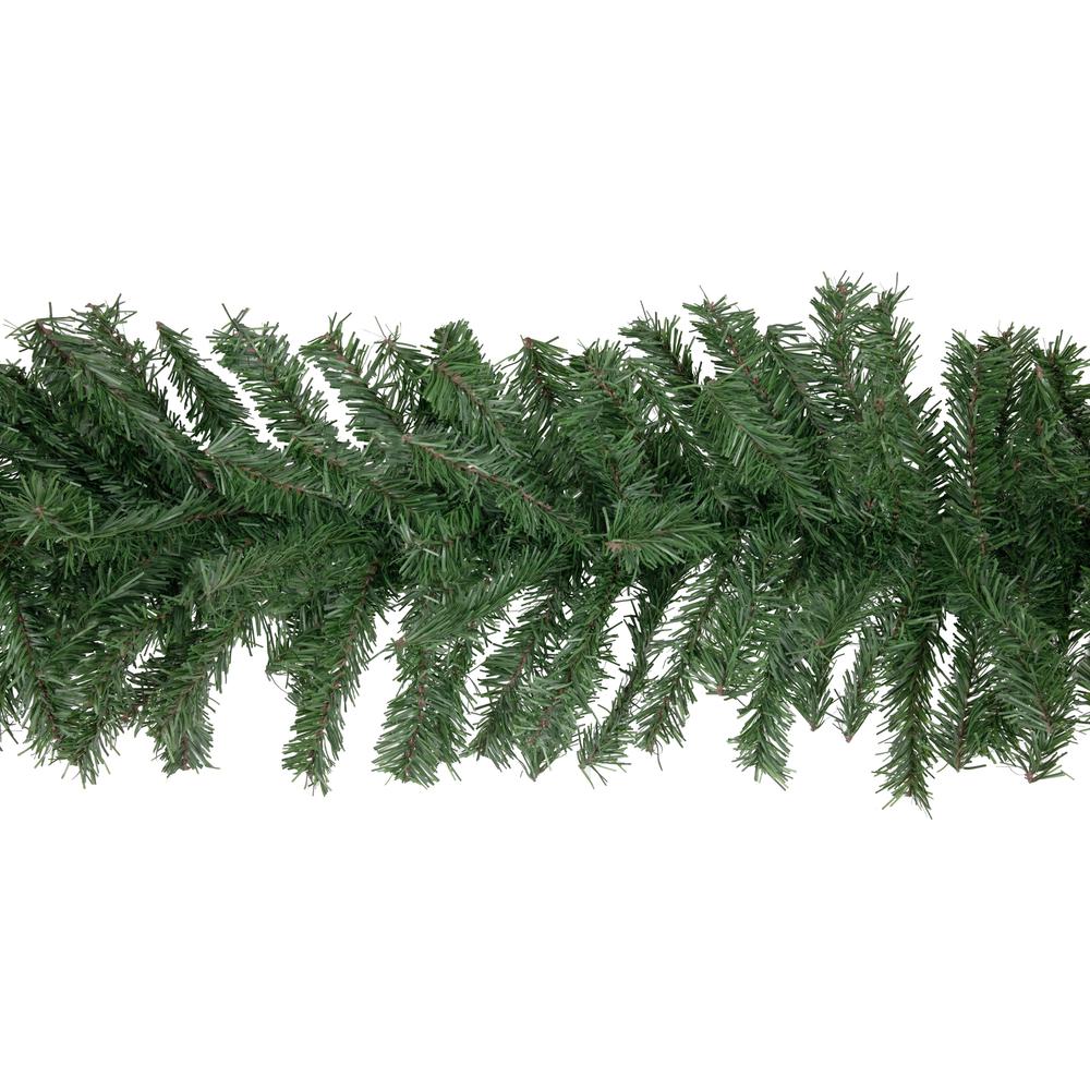 9' x 12" Canadian Pine 2-Tone Artificial Christmas Garland - Unlit. Picture 6