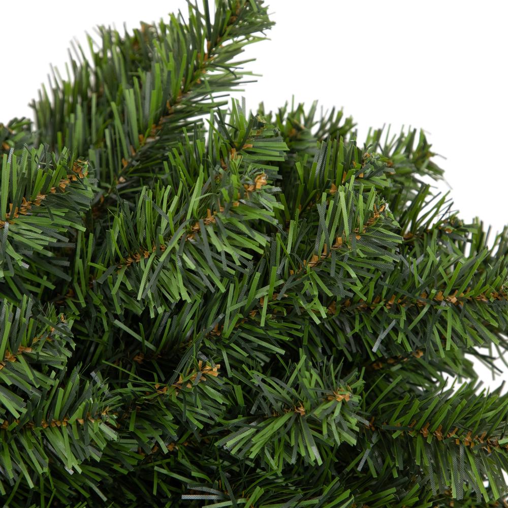32" Canadian Pine Artificial Christmas Door Swag - Unlit. Picture 6