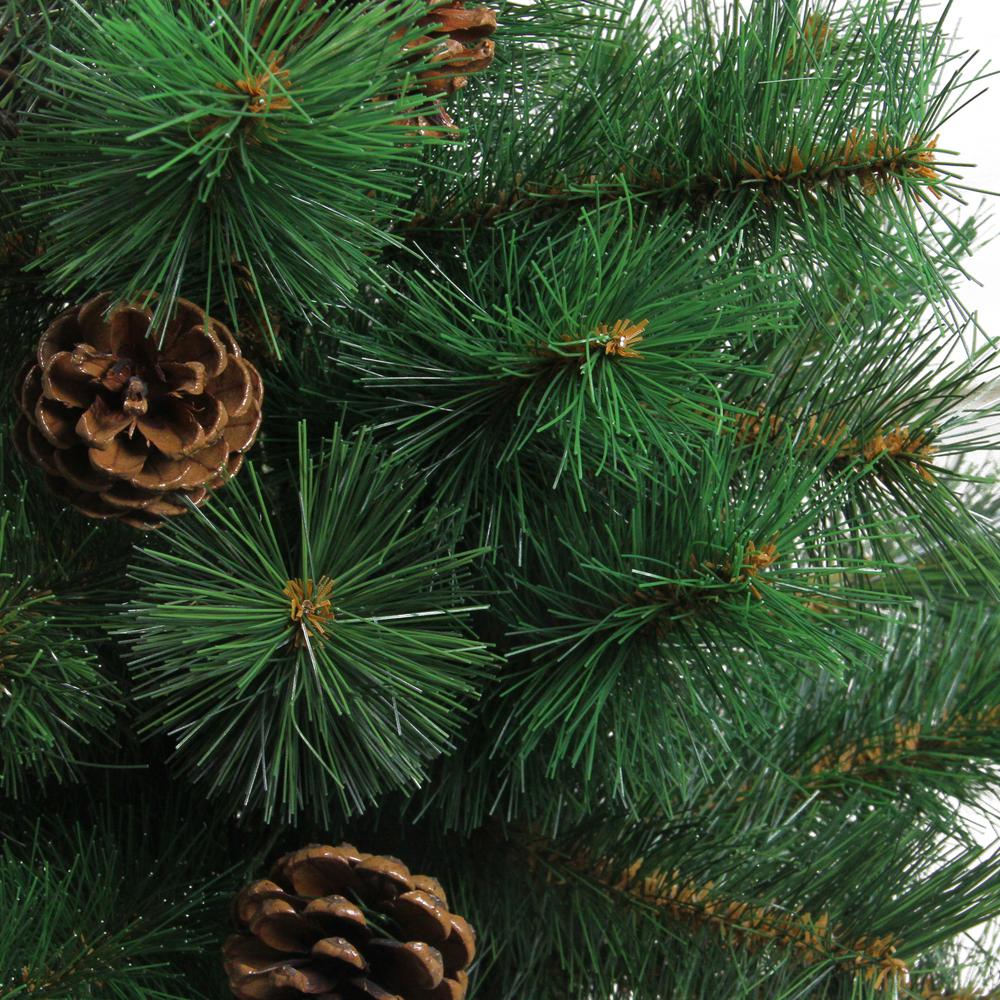 2' Medium Royal Oregon Pine Burlap Base Artificial Christmas Tree - Unlit. Picture 2