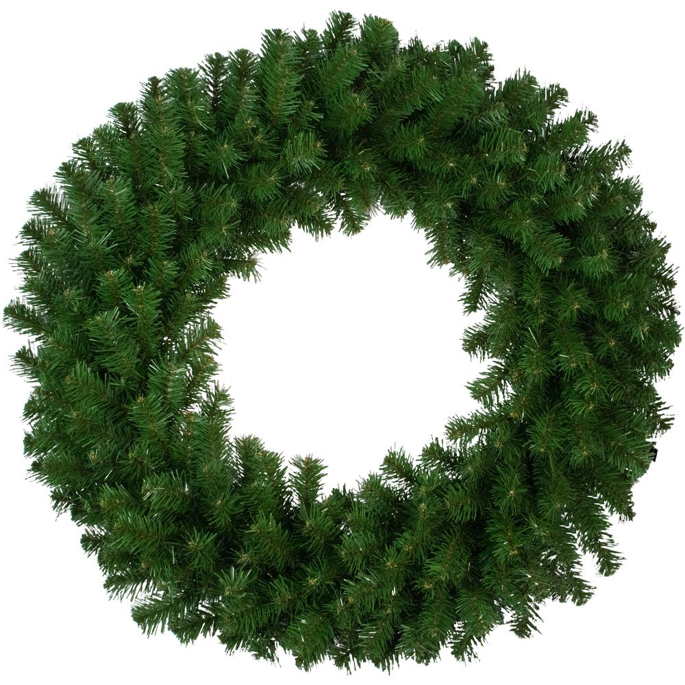 Deluxe Dorchester Pine Artificial Christmas Wreath  30-Inch  Unlit. Picture 1