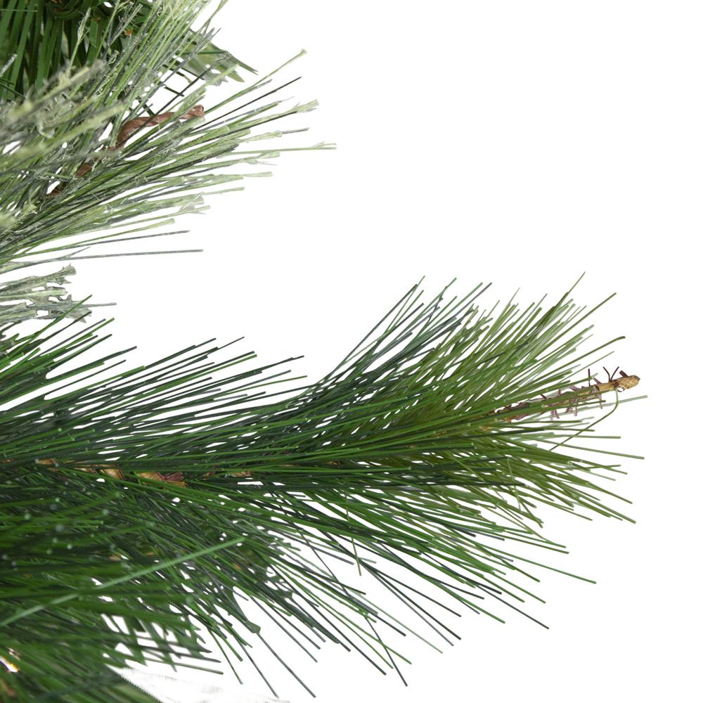 7.5' Pre-Lit Full Ashcroft Cashmere Pine Artificial Christmas Tree - Clear Dura-Lit Lights. Picture 2