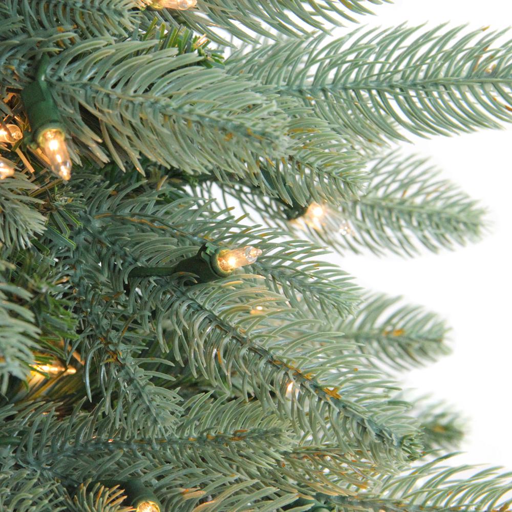 9' Pre-Lit Medium Washington Frasier Artificial Christmas Tree  Clear Lights. Picture 2