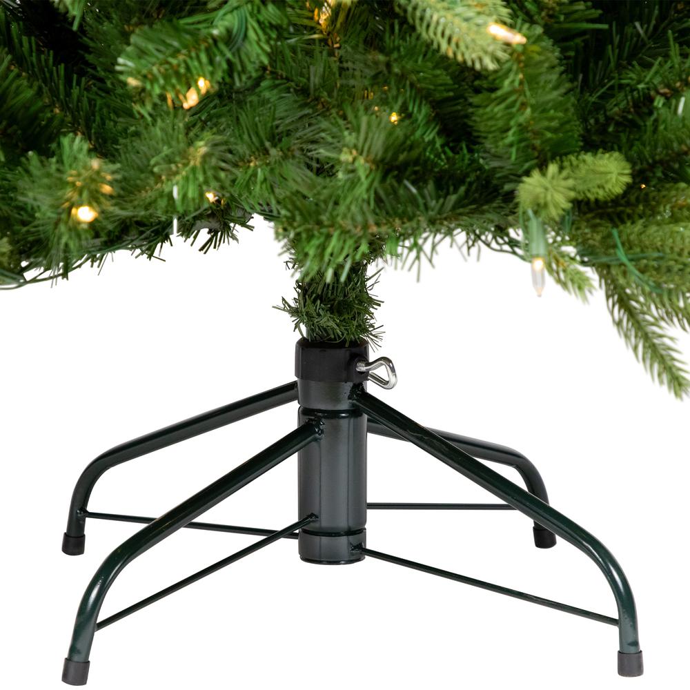 Frasier Fir Slim Christmas Tree - 6.5' - Dual Color LED Lights. Picture 5