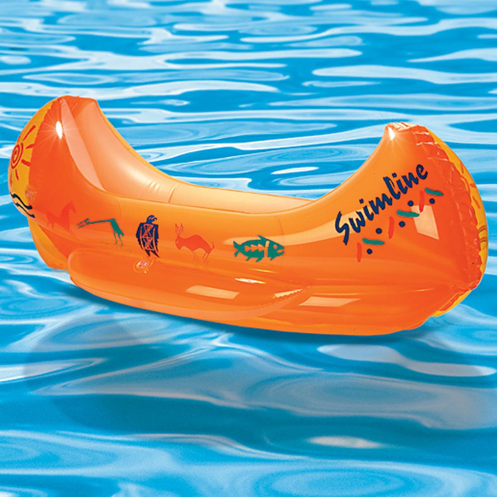 48" Inflatable Kiddy Canoe Swimming Pool Float. Picture 4