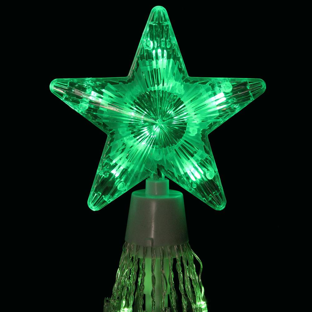 6' Green LED Lighted Christmas Tree Show Cone Outdoor Decor. Picture 4