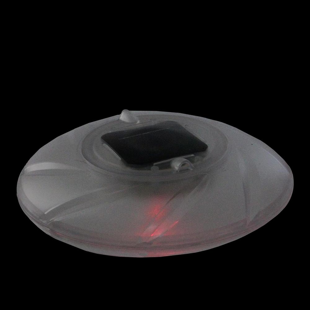 Color Changing Solar Powered Floating Disc Pool Light - 7.5". Picture 3