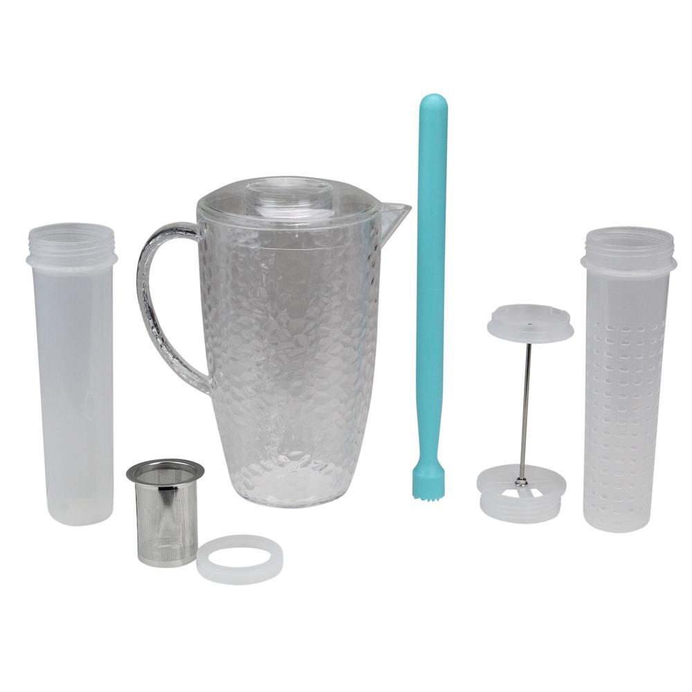 9.5" Four in one Flavor Infuser Pitcher- 2 Liter. Picture 1