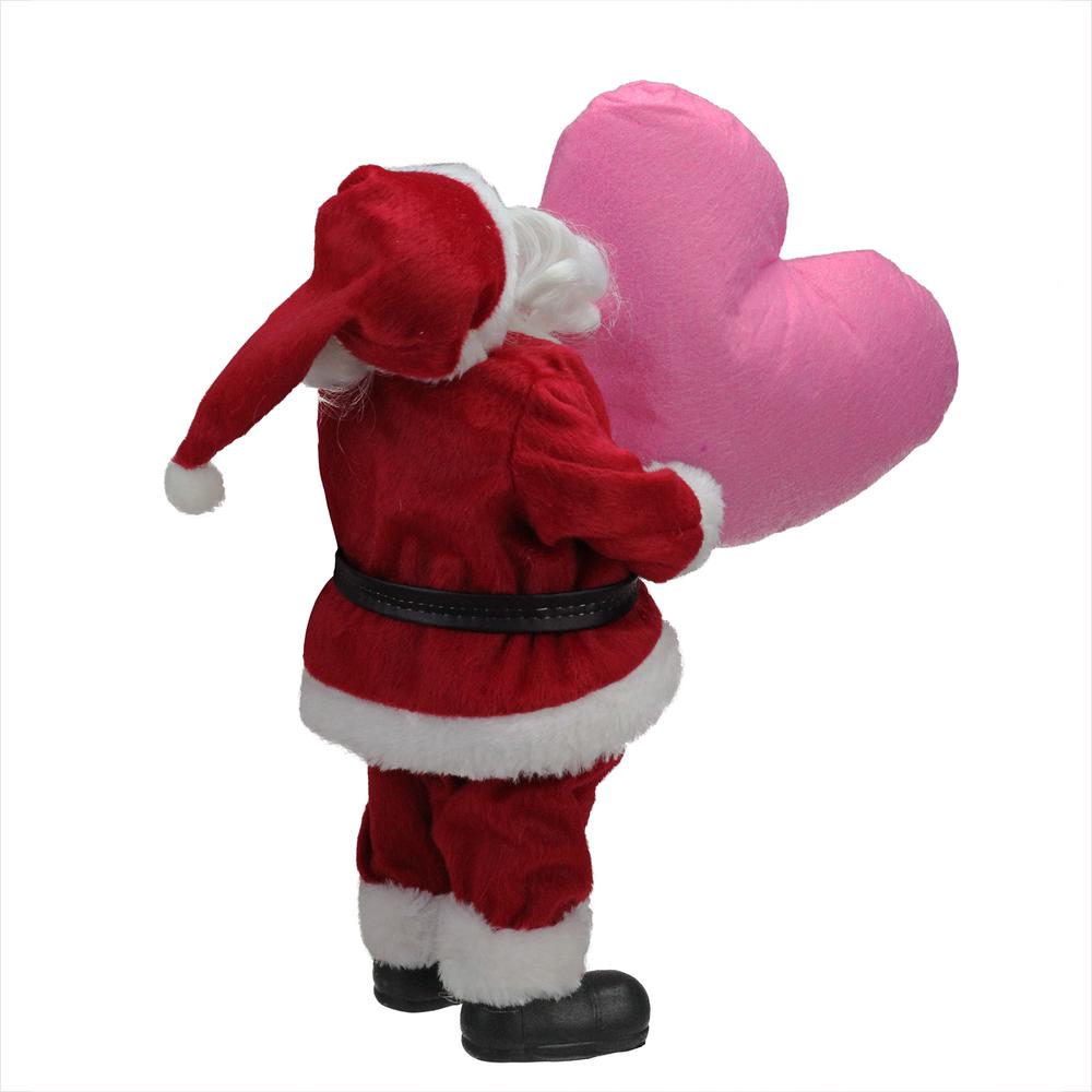 12" Red and White Santa Claus Who's Your Sugar Daddy Christmas Tabletop Decoration. Picture 2