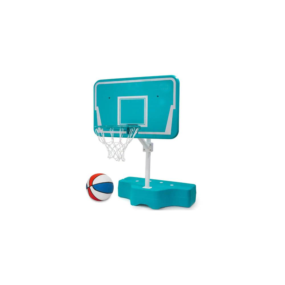 42 Inch Poolside Adjustable Basketball Hoop for In-Ground Pools. Picture 1