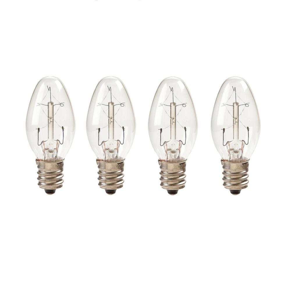 Set of 4 Cleveland Vintage Lighting Edison Style E12 Base Nightlight Bulbs. Picture 2