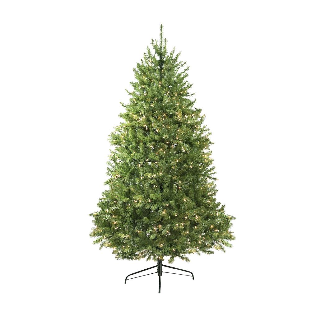 14' Pre-Lit Full Northern Pine Artificial Christmas Tree - Clear Lights. Picture 1