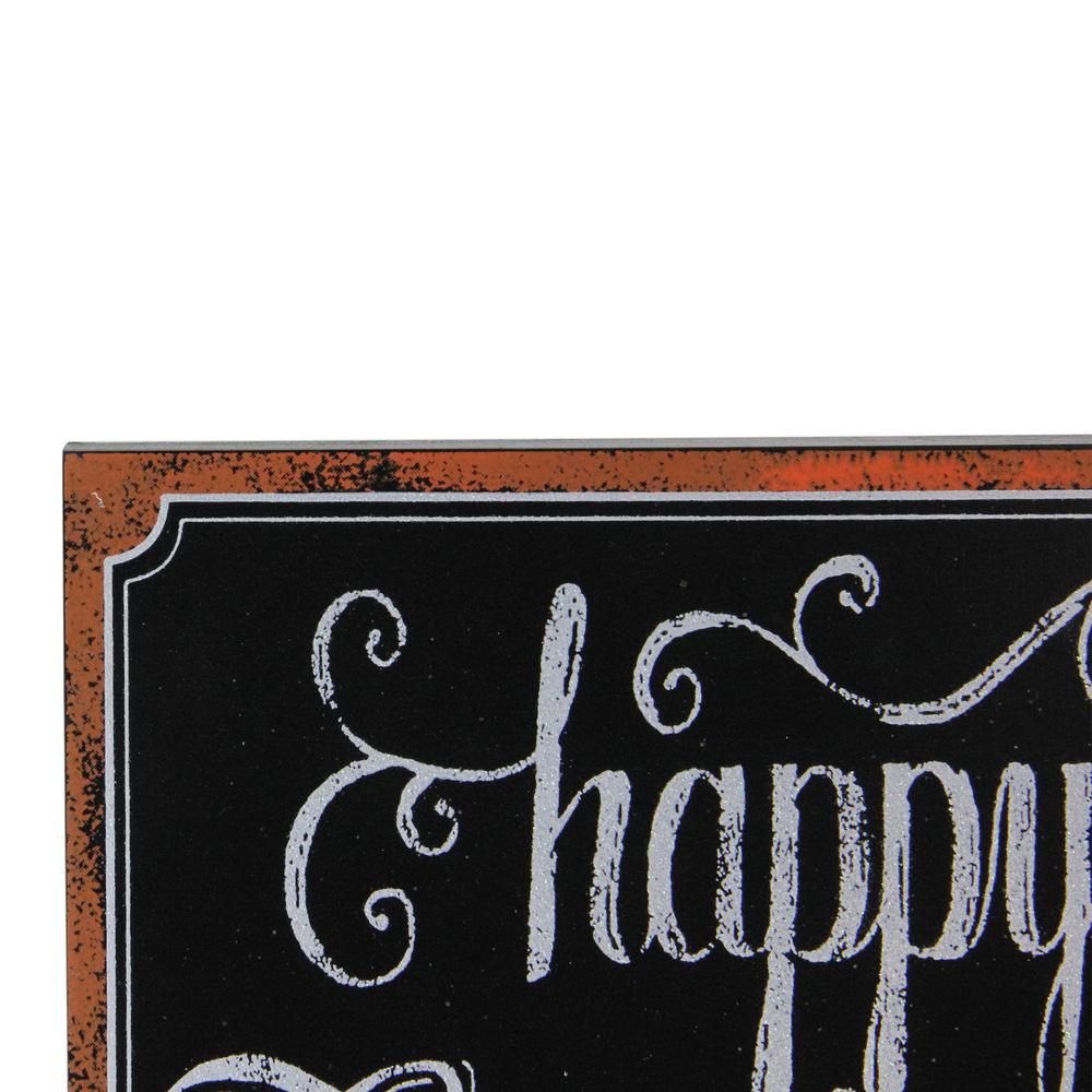 14" Holiday Inspired Framed "Happy Thanksgiving" Chalkboard Wall Art. Picture 2