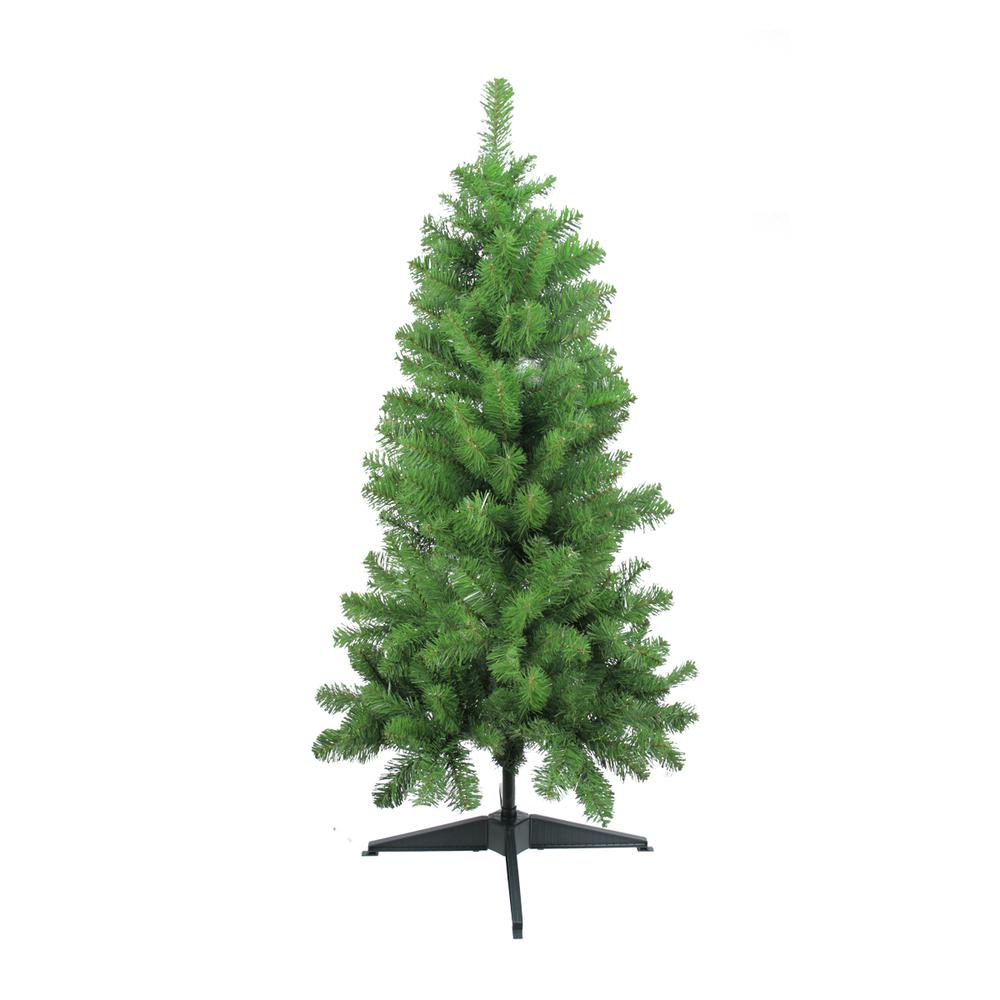 4' Medium Traditional Noble Fir Artificial Christmas Tree - Unlit. Picture 1