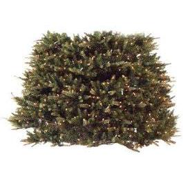 1.5' Pre-Lit Full Pine Extend-A-Tree Artificial Christmas Tree Extension Piece - Clear Lights. Picture 3