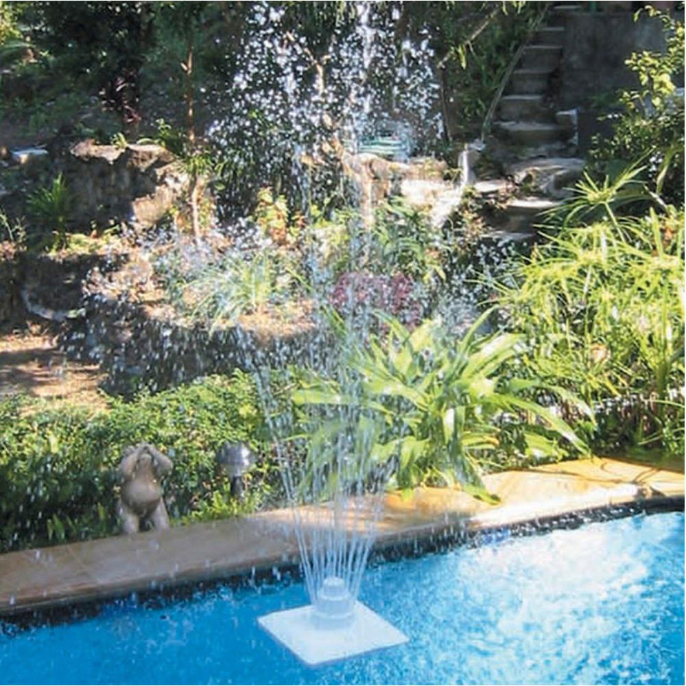 11.8" Floating 3 Tier Grecian Swimming Pool Fountain. Picture 4