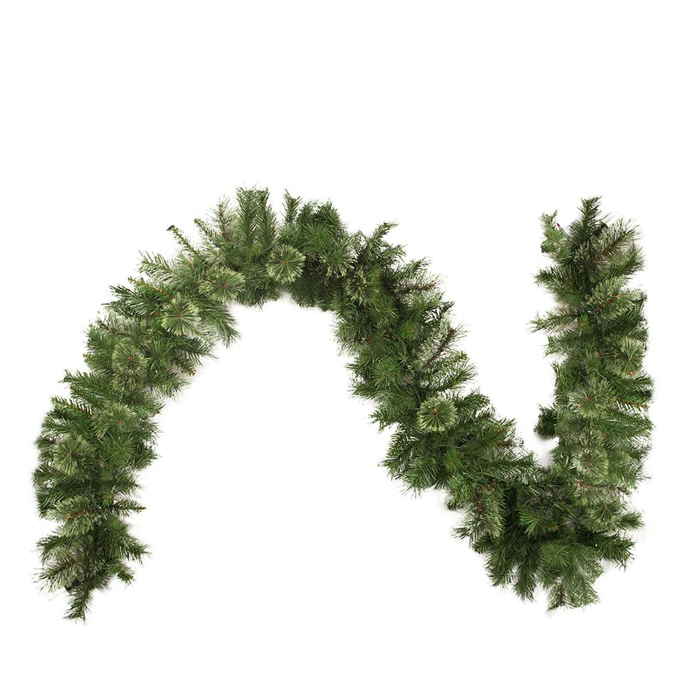 50' x 14" Cashmere Mixed Pine Commercial Artificial Christmas Garland - Unlit. Picture 1