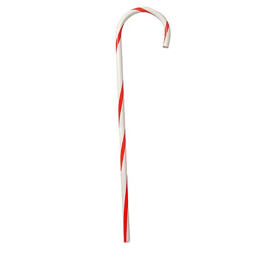 Set of 24 Red and White Candy Cane Christmas Pathway Markers 32". Picture 2