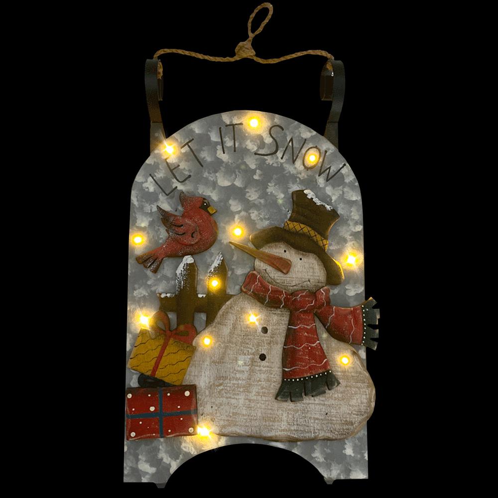 Northlight 11.75 Letters to Santa Red Mail Box Christmas Wall Hanging
