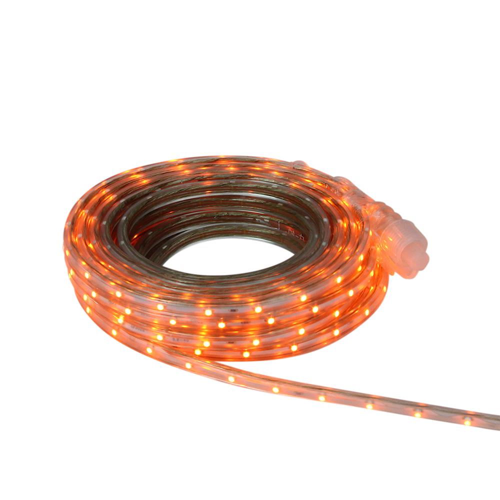 10' Orange LED Outdoor Christmas Linear Tape Lighting. Picture 1