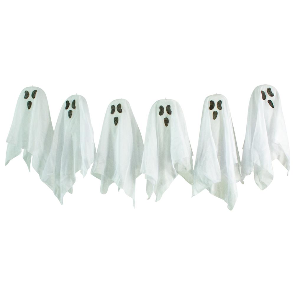 6-Piece Ghost Family Halloween Porch Display Decoration Set. Picture 4