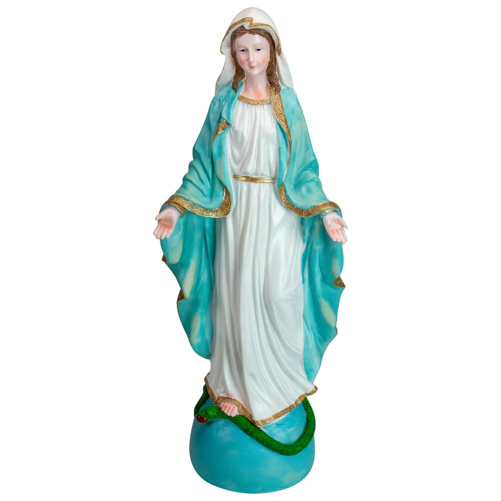 24" Virgin Mary Religious Outdoor Garden Statue. Picture 1