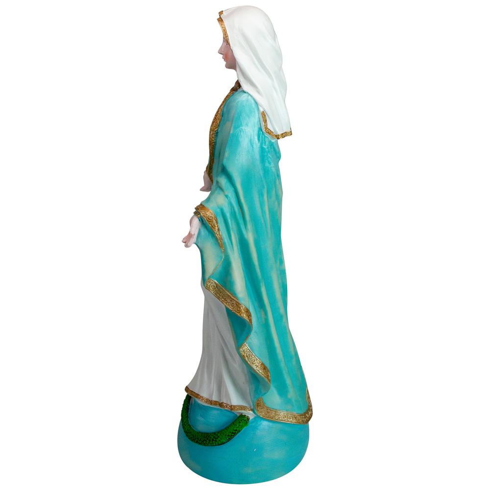 24" Virgin Mary Religious Outdoor Garden Statue. Picture 3