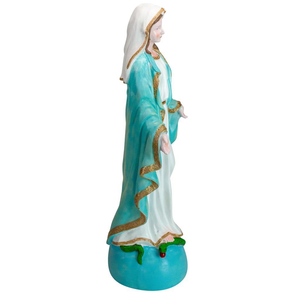 24" Virgin Mary Religious Outdoor Garden Statue. Picture 2