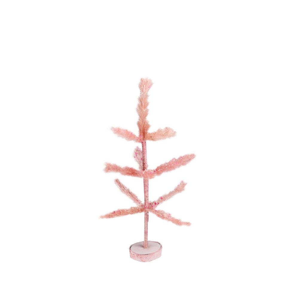 19" Pastel Pink Artificial Easter Tree - Unlit. Picture 1