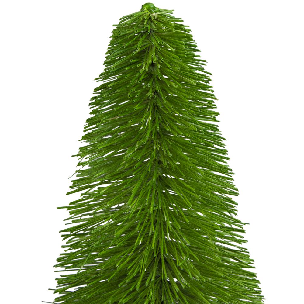11" Green Pine Table Top Artificial Christmas Tree. Picture 2