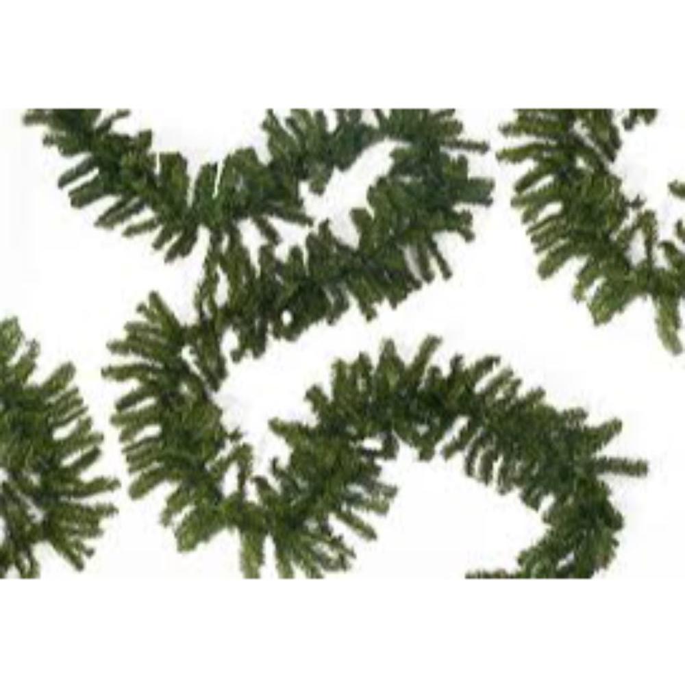 50' x 8" Canadian Pine Artificial Christmas Garland - Unlit. Picture 2