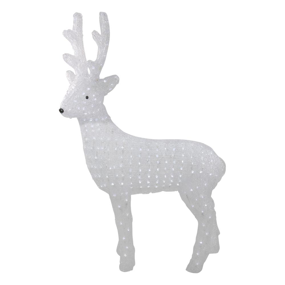 41" Lighted Commercial Grade Acrylic Reindeer Christmas Display Decoration. Picture 1
