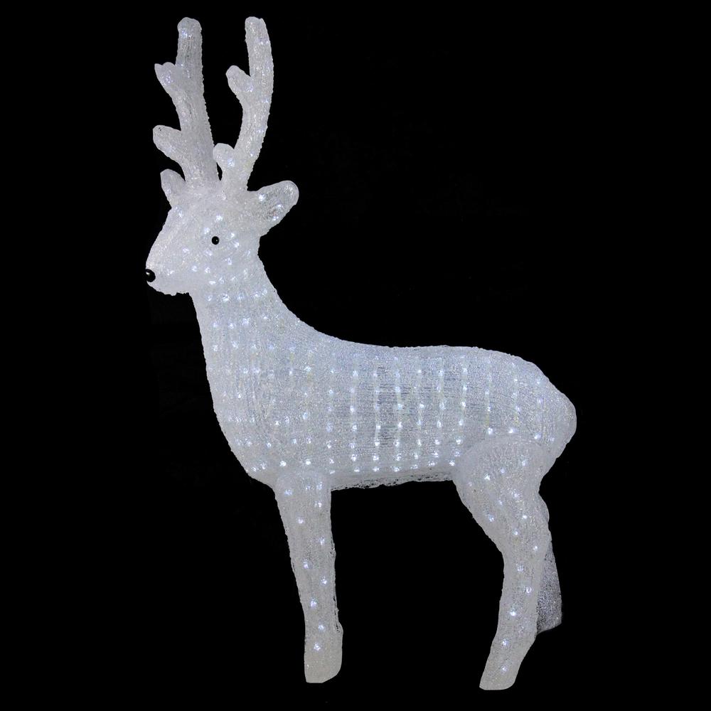 41" Lighted Commercial Grade Acrylic Reindeer Christmas Display Decoration. Picture 3