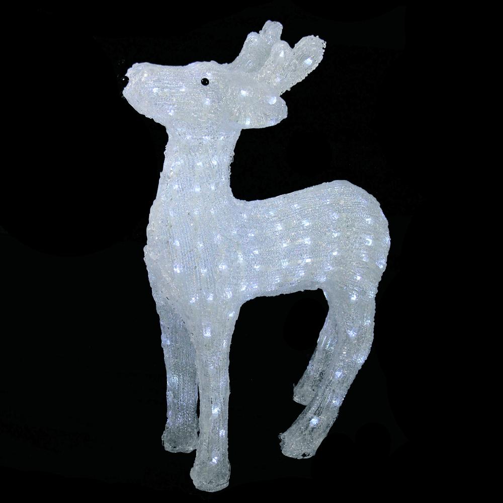 23" Lighted Commercial Grade Reindeer Christmas Display Decor. Picture 2