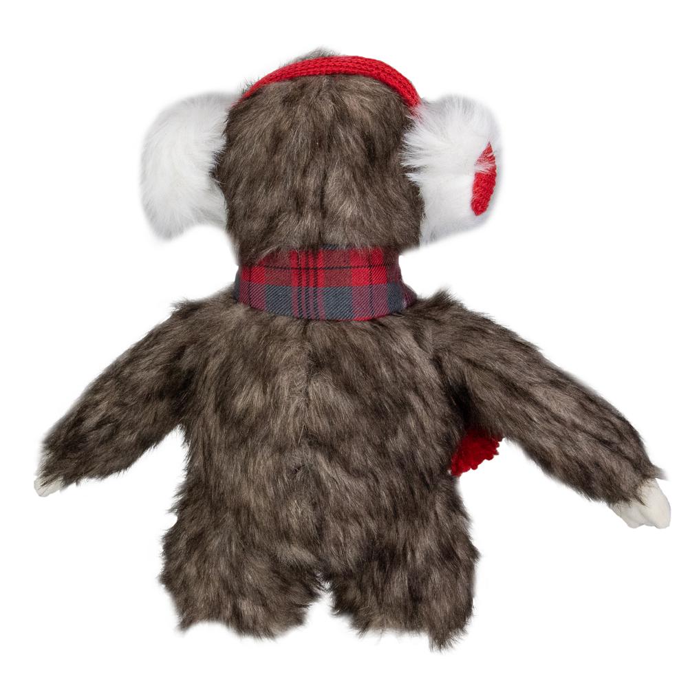 12-Inches Plush Brown Sitting Sloth Christmas Tabletop Decoration. Picture 5