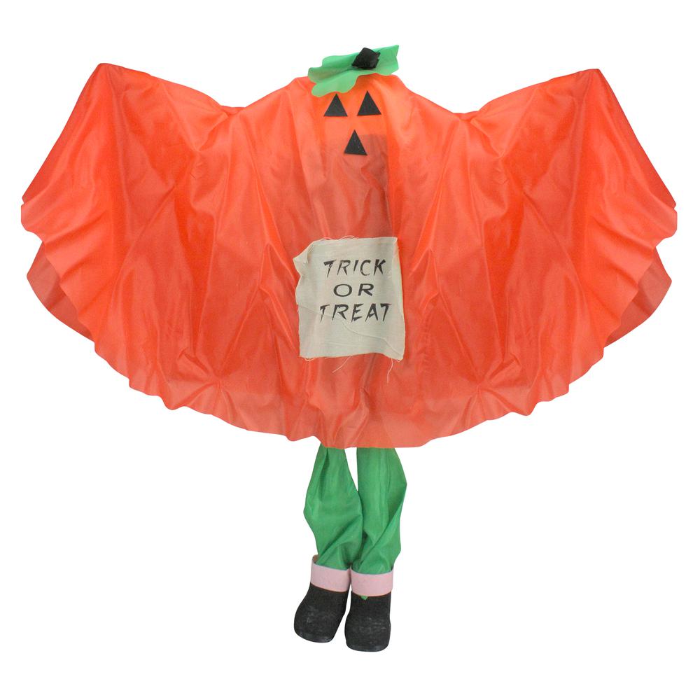 Set of 3 Ghost  Pumpkin and Bat Standing Halloween Kid Figures 36". Picture 5