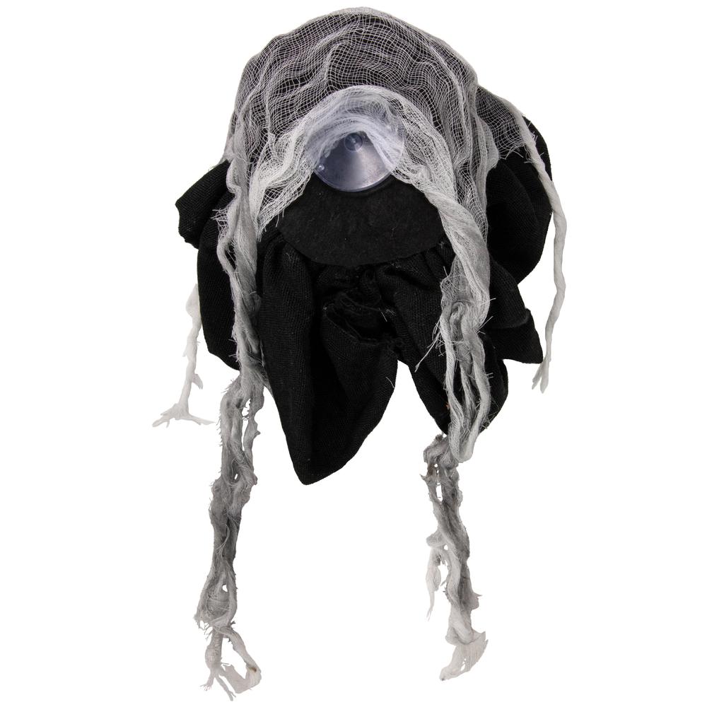 10" Spooky Skeleton 3-D Halloween Window Decoration. Picture 4