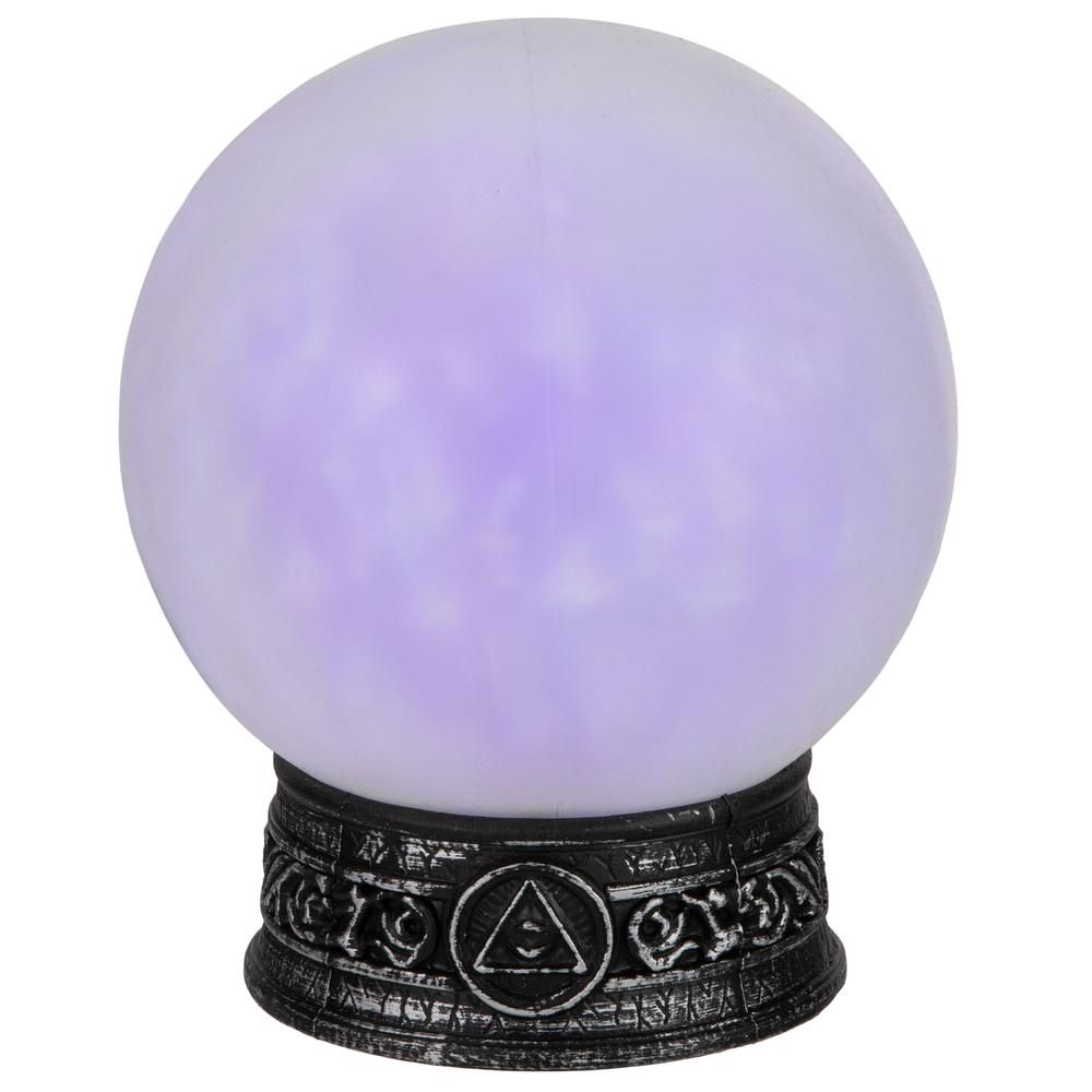 8" LED Lighted Magic Ball with Sound Halloween Decoration. Picture 1