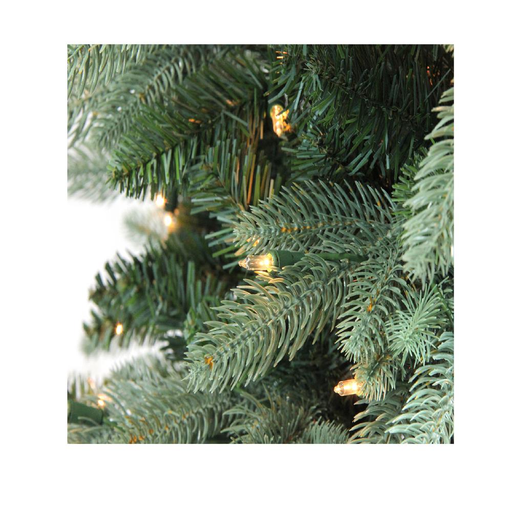 4.7' Pre-Lit Medium Fresh Cut Carolina Fraser Fir Artificial Christmas Tree - Clear Lights. Picture 3