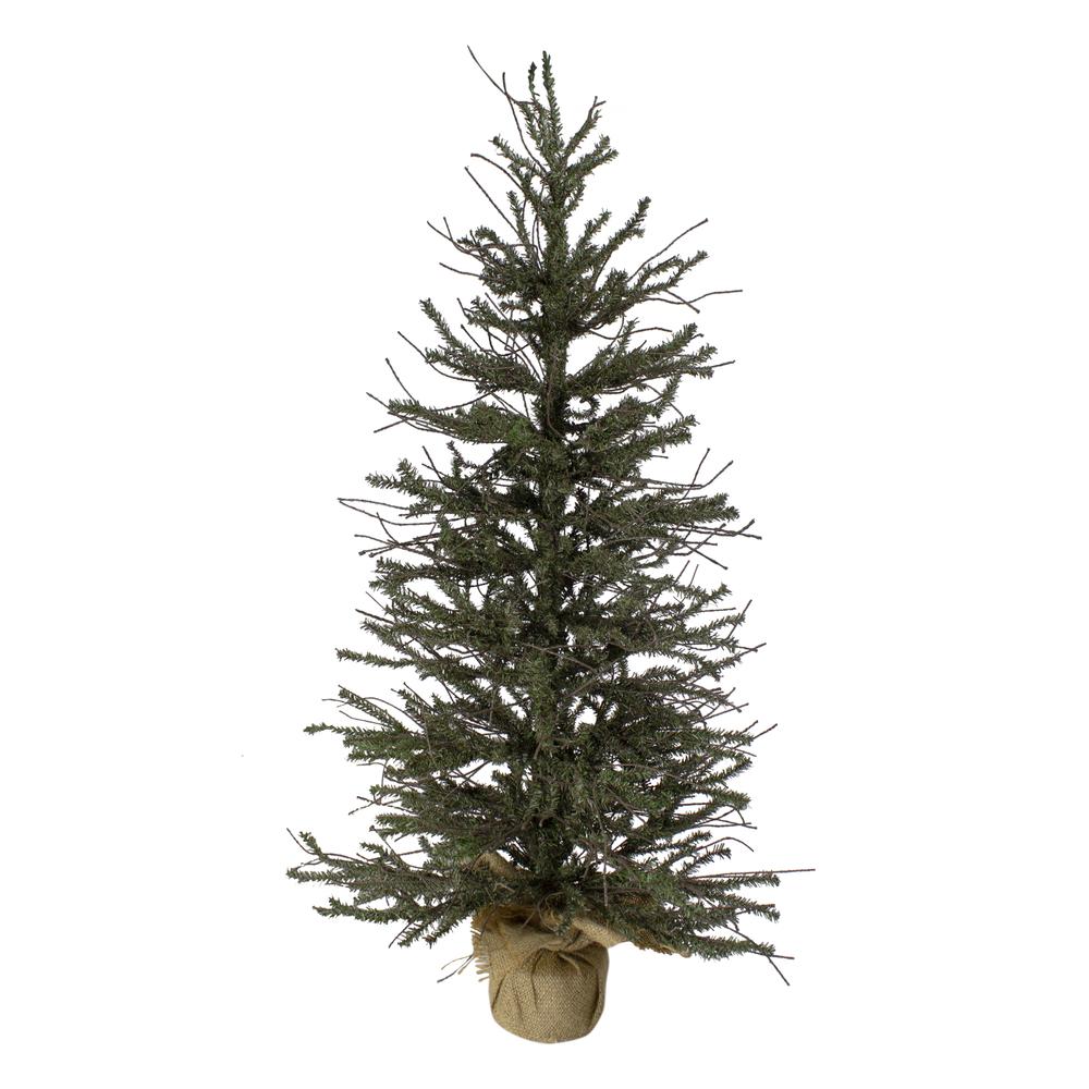 3' Warsaw Two-Tone Twig Artificial Christmas Tree - Unlit. Picture 1